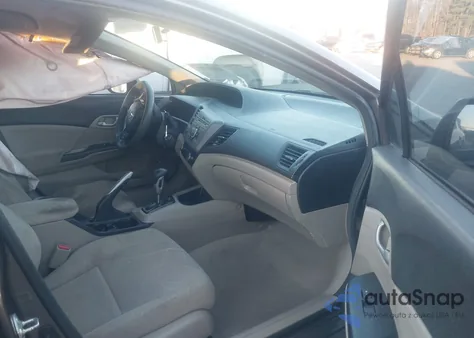 2012 Honda Civic Lx из США, поврежденный, VIN 2HGFB2F50CH593458